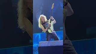 Dave Murray and Janick Gers (Iron Maiden) - Fear Of The Dark solo (Dublin, 24th June 2023) #Shorts