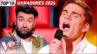 TOP 10 Audiciones a Ciegas de los GANADORES de La Voz 2024