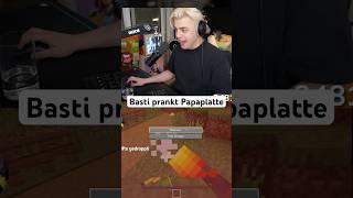 BastiGHG prankt Papaplatte in der Minecraft Challenge #papaplatte