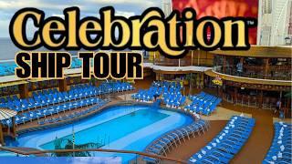 CARNIVAL CELEBRATION SHIP TOUR 2024 - Navigation Maps, Tips, Tricks, & More!