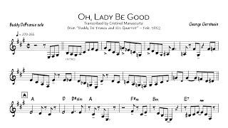 Buddy DeFranco - Oh, Lady Be Good (clarinet transcription)