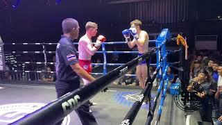 Conor Kru Oh Muay Thai (red) v Igor Sinbi Muay Thai (blue)