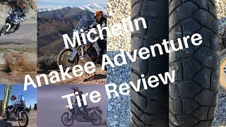 Michelin Anakee Adventure Tire Review