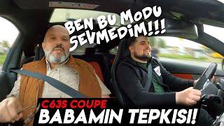 Babamı Korkuttum - Mercedes C63s Amg Coupe ile Babamla Gazladık Babamın Tepkisi