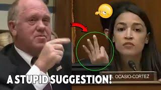 Congress ERUPTS as Border Czar Tom Homan DESTROYS Every Argument by Ocasio-Cortez in Congress!