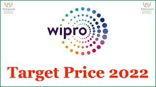 Wipro Share Price Target 2022 | 15 Jan 2022 #finconcise #shorts