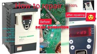 VFD repair training | vfd repairing short circuit fault | How To Repair Vfd | Schneider vfd repair