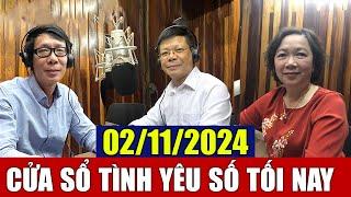 Mỗi Đêm Nghe Tư Vấn Cửa Sổ Tình Yêu Ngày 02/11/2024 | Đinh Đoàn Tư Vấn Chuyện Thầm Kín Tình Yêu