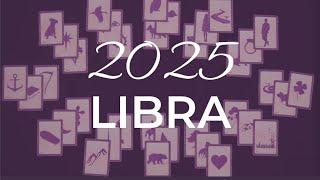 LIBRA ~ 2025 ASTROCLOCK ANNUAL FORECAST ~ LENORMAND READER