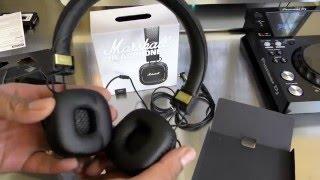 Marshall Major II Bluetooth Wireless Headphones Unboxing Video