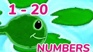 Numbers 1 to 20 | CoConut Nursery Rhymes & Kids Song