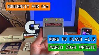 Kung Fu Flash v 1.5 - all you need for C64 in one cartridge #commodore #c64 #retrocomputer #8bit