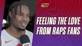 NEW RAPTOR DAVION MITCHELL ALREADY FEELS THE LOVE IN TORONTO | The Shift