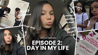 DAY IN MY LIFE | EPISODE 2 | school blog , grwm, teen mom project, etc.