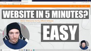 Code A Website in 5 Minutes? EASY!