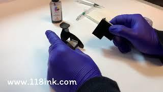 How To Refill A Hp 652 or 652xl Black Ink Cartridge The Easy Way