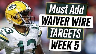 Week 5 Waiver Wire Adds | 2024 Fantasy Football Advice