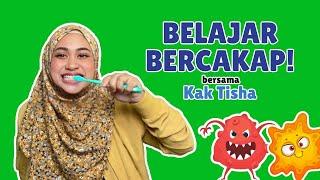 Anak 1-3 Tahun Belajar Bercakap | Kak Tisha | Gosok Gigi, Mengira, Bermain |Perkataan Pertama