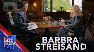 James Brolin, Rose Petals, and Cloning the Dog - Barbra Streisand Talks to Stephen Colbert (Part …