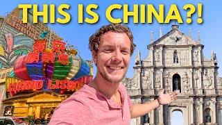 MACAU | You Won't Believe This Is CHINA! 