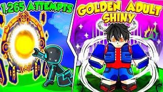 Obtaining The New Shiny Golden Boy Unit In Anime Defenders