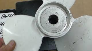 Volvo Penta Propeller 814632 14X17 RH 3 Blade Aluminum Reconditioned 813293