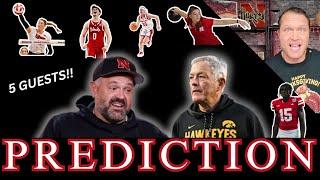 NEBRASKA-Iowa Prediction (Road Team Success), 5 GUESTS, MALACHI/The Portal & HUSKER SPORTS Round Up!