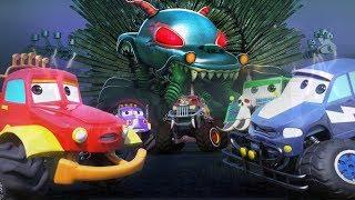 It's Halloween Night | Monster Truck Dan | Kids Cartoon Videos