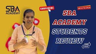 SBA Academy Student Reviews - Accounting Excellence"