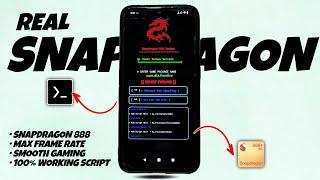 Give Your Phone Snapdragon 888 Performance| Fix Fps Drops And Performance !