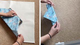 How To Wrap A Gift Without Tape