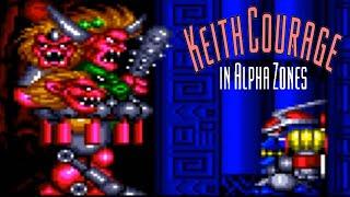 Keith Courage in Alpha Zones (Turbografx-16) // All Bosses