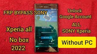 how to FRP BYPASS Sony Xperia all Unlock Google Account Sony Xperia z