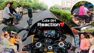 First day in College On My Kawasaki Zx10r | Bunny Helmet Cover | Market Reaction 8 #z900 #kawasaki