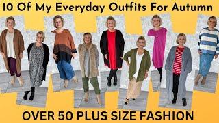 10 Everyday Autumn Outfits - Shop My Wardrobe - Over 50 Plus Size Fashion