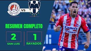 DIRECTO San Luis vs Monterrey SEMIFINAL | Liga MX EN VIVO | Partido Completo Hoy recreacion