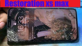 Restoration iphone Xs Max his wife destroy