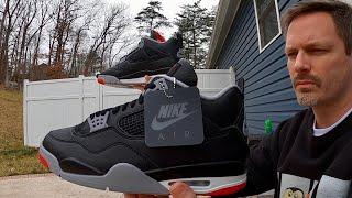 Air Jordan 4 BRED REIMAGINED - I Almost Lost Interest