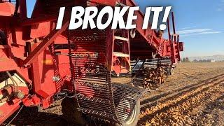 Potato Harvester Broke Down! Day 11