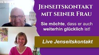 JENSEITSKONTAKT: Seine Frau bestärkt ihn darin, auch nach ihrem Tod GLÜCKLICH zu werden!