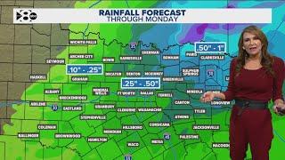 DFW Weather: Unseasonably warm this weekend with chances of rain