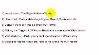 Using Brandable Reports Within Your Marketing: Introduction To Brandable Reports