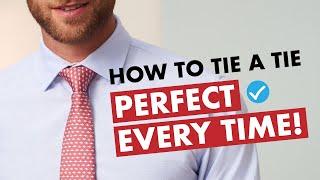 How to Tie a Tie - The Half Windsor Knot (Easy Method)