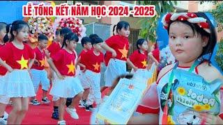 Trà Sữa hết nhảy rồi hát cực dễ thương trong lễ tổng kết năm học | Khương Dừa Con