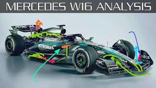 Mercedes W16  -  Aerodynamics Analysis and Initial Thoughts