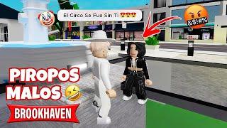 DICIENDO PIROPOS  MALOS A LA GENTE DE BROOKHAVEN  Roblox