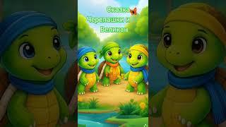 Сказка для детей Черепашки и великан часть 1 #сказкананочь #аудиосказка #аудиодлядетей