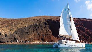 Santorini Sunset Catamaran Tour - Spiridakis Sailing Cruises