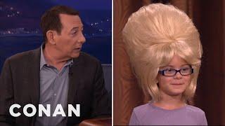 Paul Reubens' Wigs For Kids | CONAN on TBS