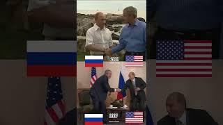 20 years ago, the charm of the US-Russian presidents #history #shorts #shortvideo #russia #usa